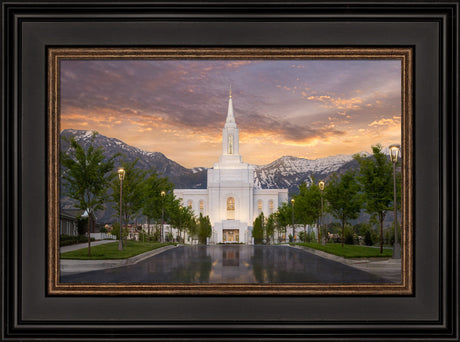 Orem Temple - Sunrise