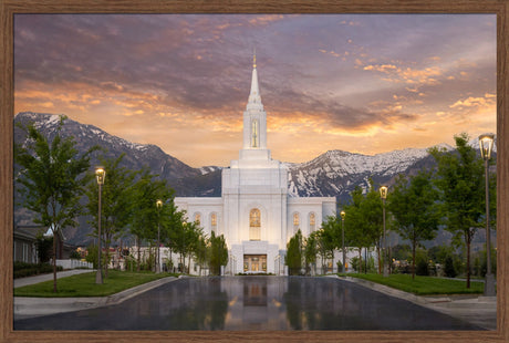 Orem Temple - Sunrise