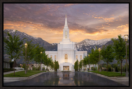 Orem Temple - Sunrise