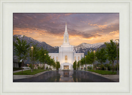 Orem Temple - Sunrise