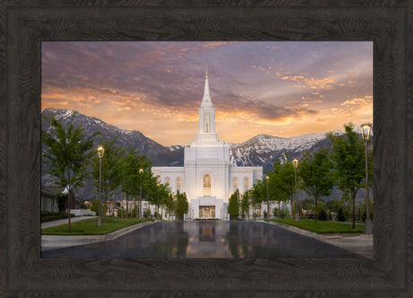 Orem Temple - Sunrise