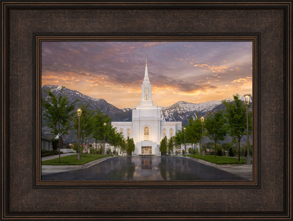 Orem Temple - Sunrise