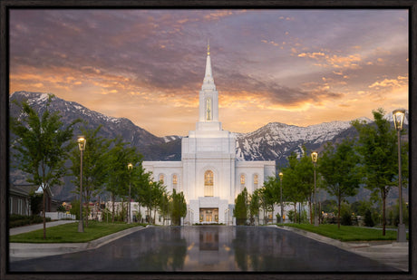 Orem Temple - Sunrise