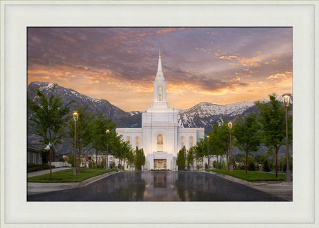 Orem Temple - Sunrise