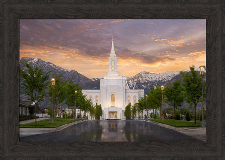 Orem Temple - Sunrise