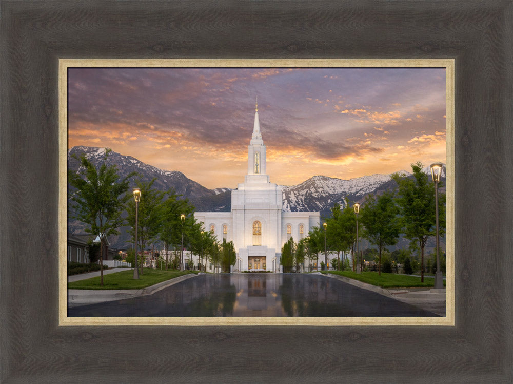 Orem Temple - Sunrise