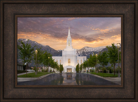 Orem Temple - Sunrise