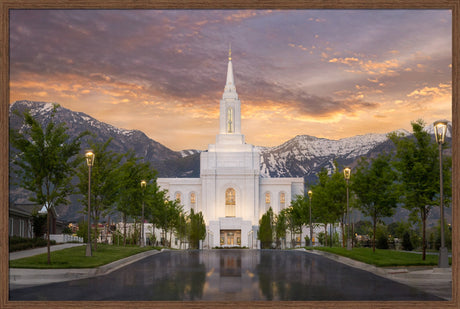 Orem Temple - Sunrise
