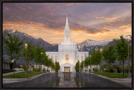 Orem Temple - Sunrise