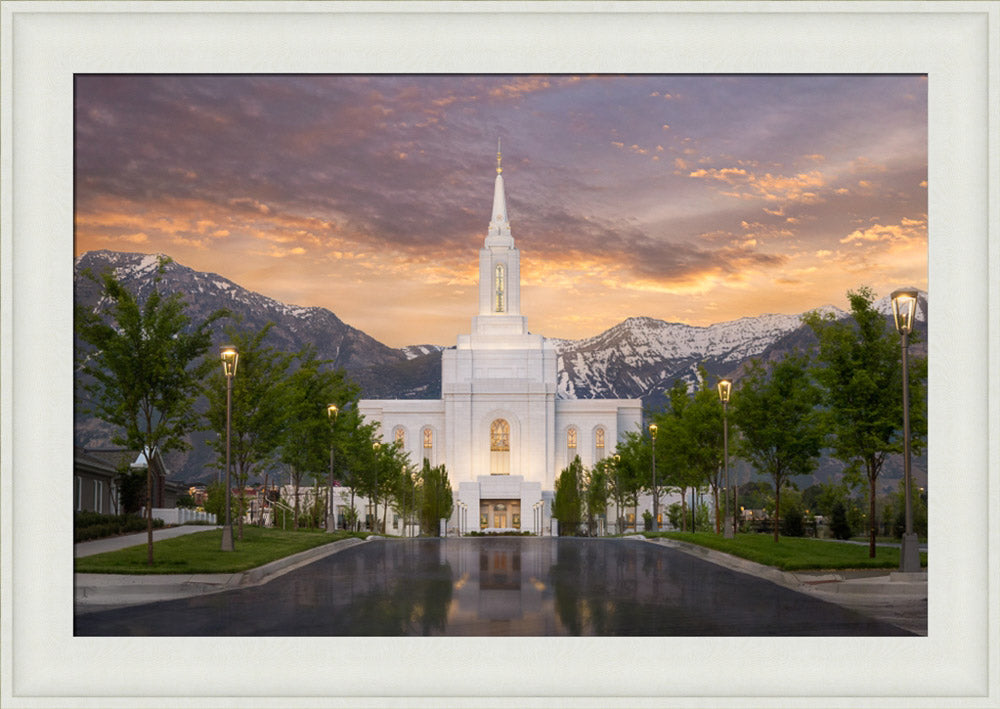 Orem Temple - Sunrise