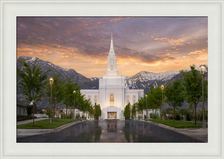 Orem Temple - Sunrise