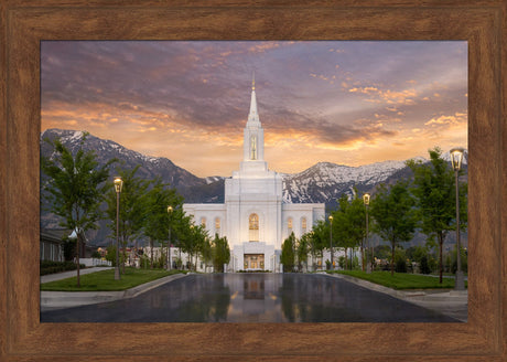 Orem Temple - Sunrise