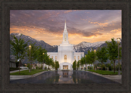 Orem Temple - Sunrise