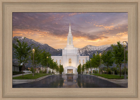 Orem Temple - Sunrise