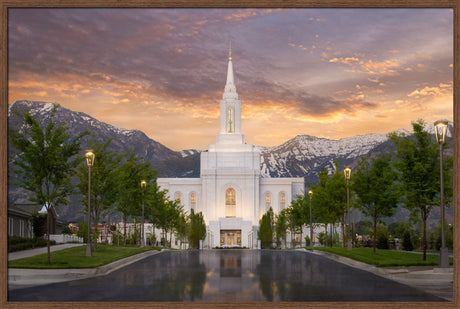 Orem Temple - Sunrise