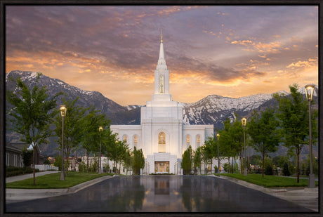 Orem Temple - Sunrise