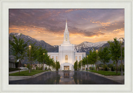 Orem Temple - Sunrise