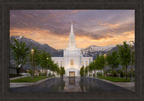 Orem Temple - Sunrise