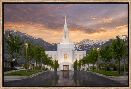 Orem Temple - Sunrise