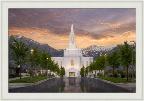 Orem Temple - Sunrise