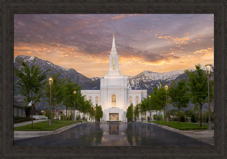 Orem Temple - Sunrise