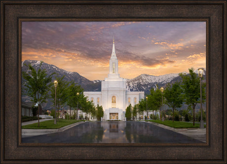 Orem Temple - Sunrise