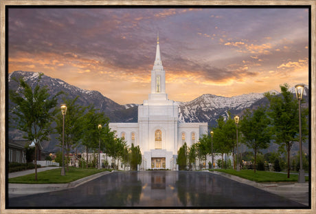Orem Temple - Sunrise