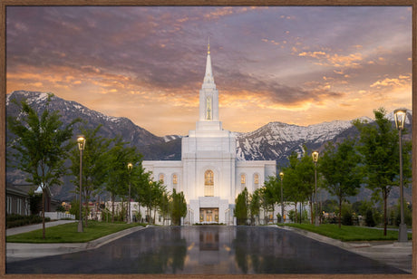 Orem Temple - Sunrise