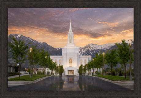 Orem Temple - Sunrise