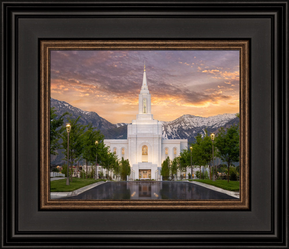 Orem Temple - Sunrise