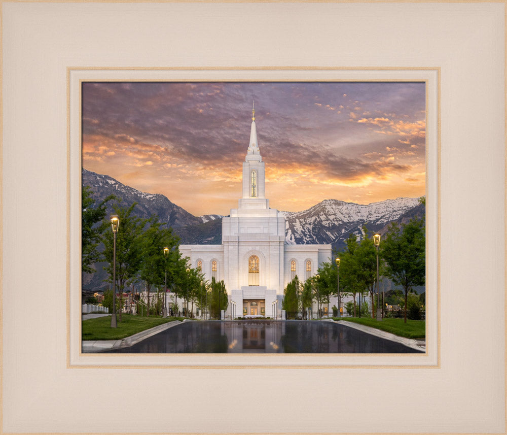 Orem Temple - Sunrise