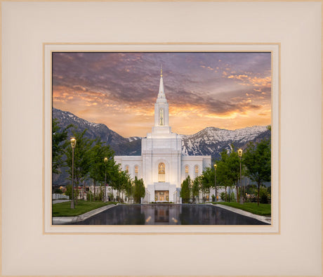 Orem Temple - Sunrise