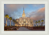 Red Cliffs Utah Temple - Sunset