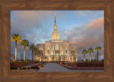 Red Cliffs Utah Temple - Sunset