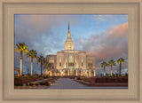 Red Cliffs Utah Temple - Sunset