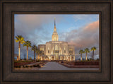 Red Cliffs Utah Temple - Sunset