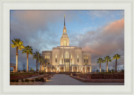Red Cliffs Utah Temple - Sunset
