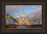 Red Cliffs Utah Temple - Sunset