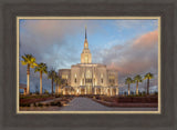 Red Cliffs Utah Temple - Sunset