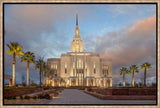 Red Cliffs Utah Temple - Sunset