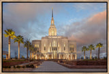 Red Cliffs Utah Temple - Sunset