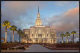 Red Cliffs Utah Temple - Sunset