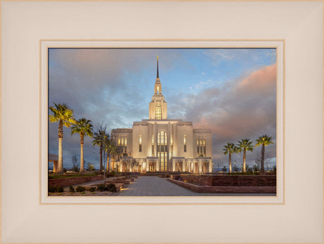 Red Cliffs Utah Temple - Sunset