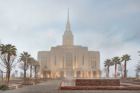 Red Cliffs Utah Temple - Serenity
