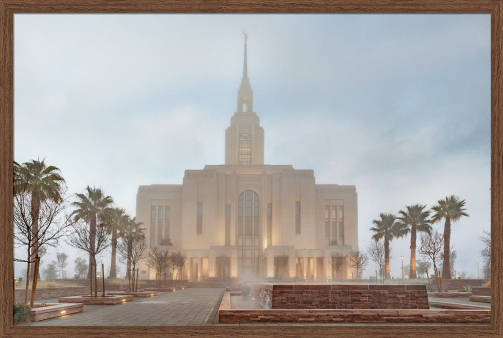 Red Cliffs Utah Temple - Serenity