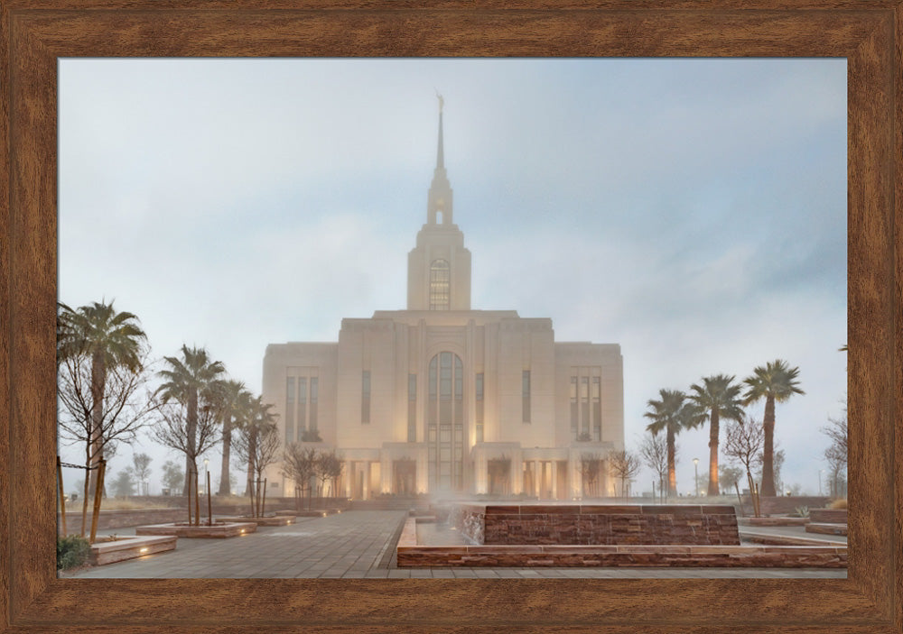 Red Cliffs Utah Temple - Serenity
