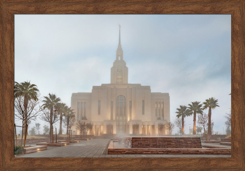Red Cliffs Utah Temple - Serenity