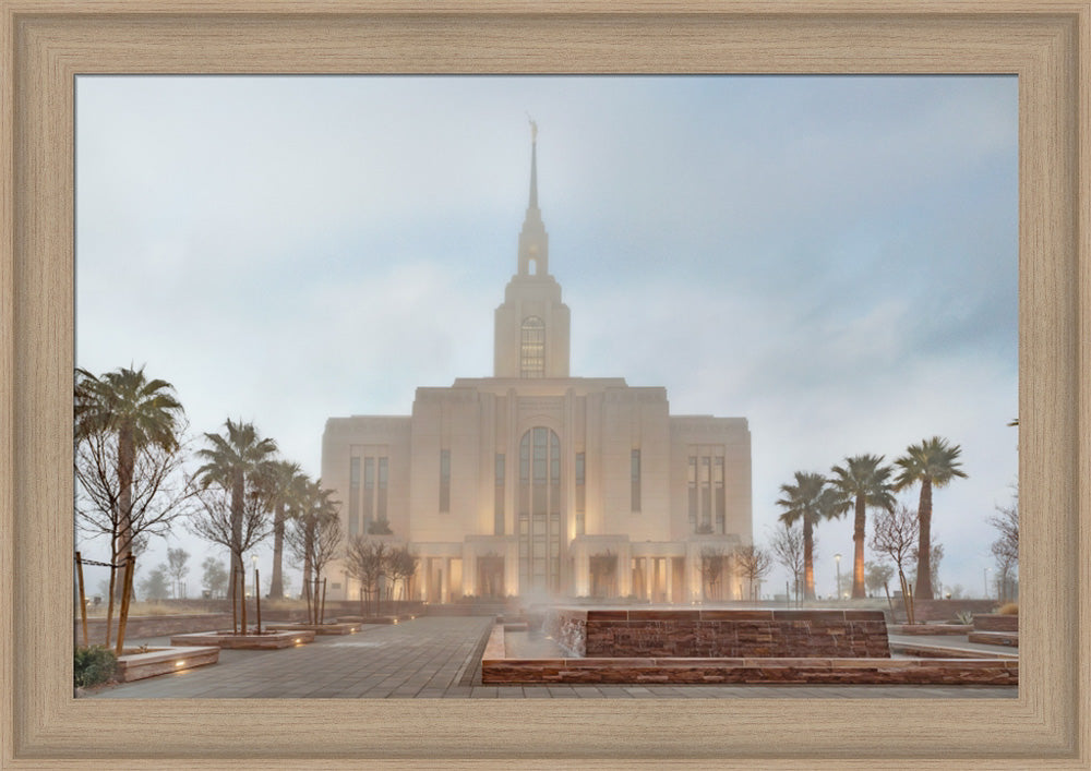 Red Cliffs Utah Temple - Serenity
