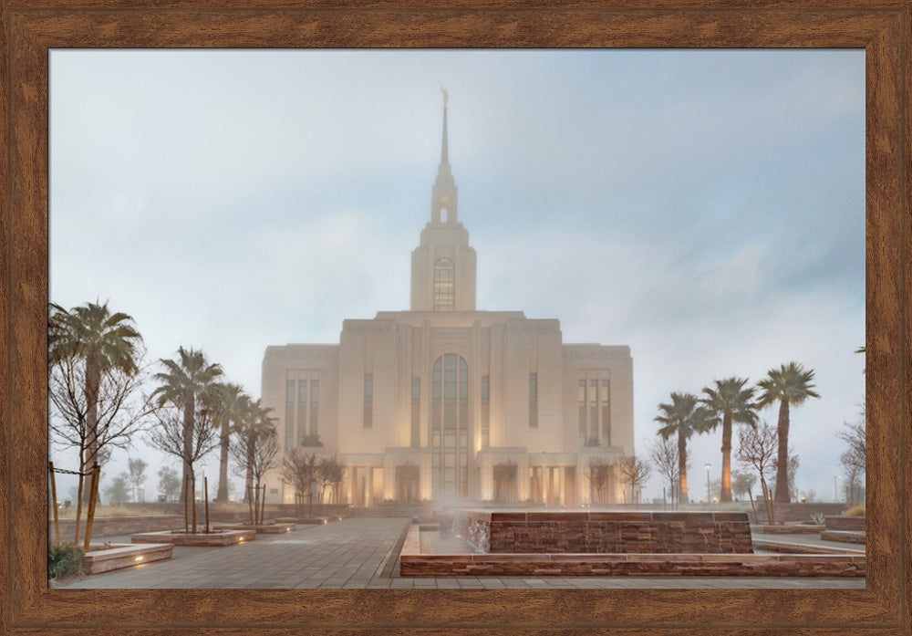 Red Cliffs Utah Temple - Serenity
