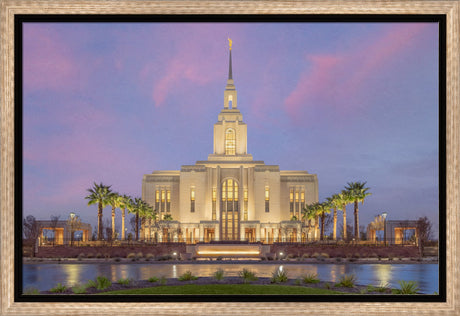 Red Cliffs Utah Temple - Eventide
